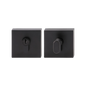MILES NELSON ENTRANCE DOOR S RANGE ROUND,GRAPHITE AND SQUARE SINGLE CYLINDER DEADBOLT-SATIN CHROME AND BLACK