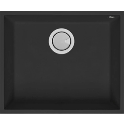 MERCER DURO GRANITE (ROME,LUCCA, BOLOGNA) SINGLE BOWL IN BLACK, CONCRETE & WHITE.