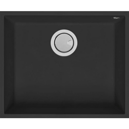 MERCER DURO GRANITE (ROME,LUCCA, BOLOGNA) SINGLE BOWL IN BLACK, CONCRETE & WHITE.