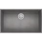 MERCER DURO GRANITE ( GENOA, MATERA, LECCE ) SINGLE BOWL BLACK . CONCRETE & WHITE.