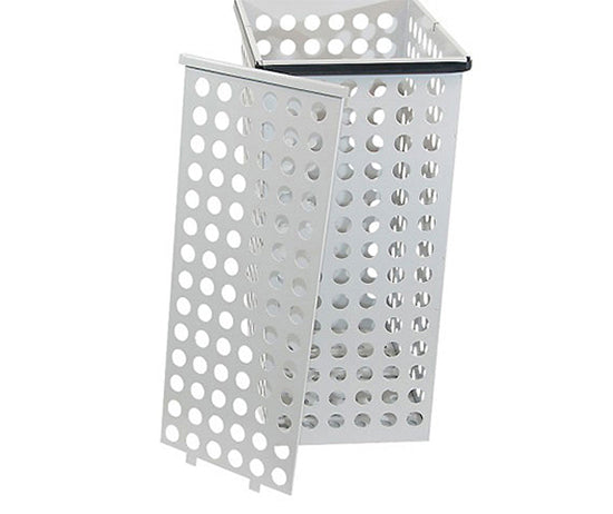 Tanova Designer Series Pull Out Soft Close  Laundry Basket  450mm Cabinet 1x65L Steel  Basket White