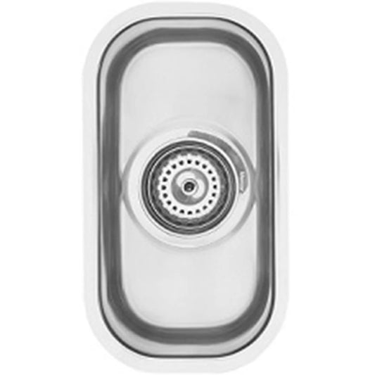 MERCER SINK EC101 PONTE SINGLE BOWL TOP MOUNT AND UNDERMOUNT -90/40MM WASTE-WITH AND WITHOUT OVERFLOW 304 & 316