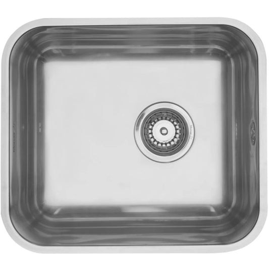 MERCER EC107 BELLA SINGLE BOWL TOP MOUNT AND UNDER MOUNT WITH & WITHOUT OVERFLOW 304 & 316
