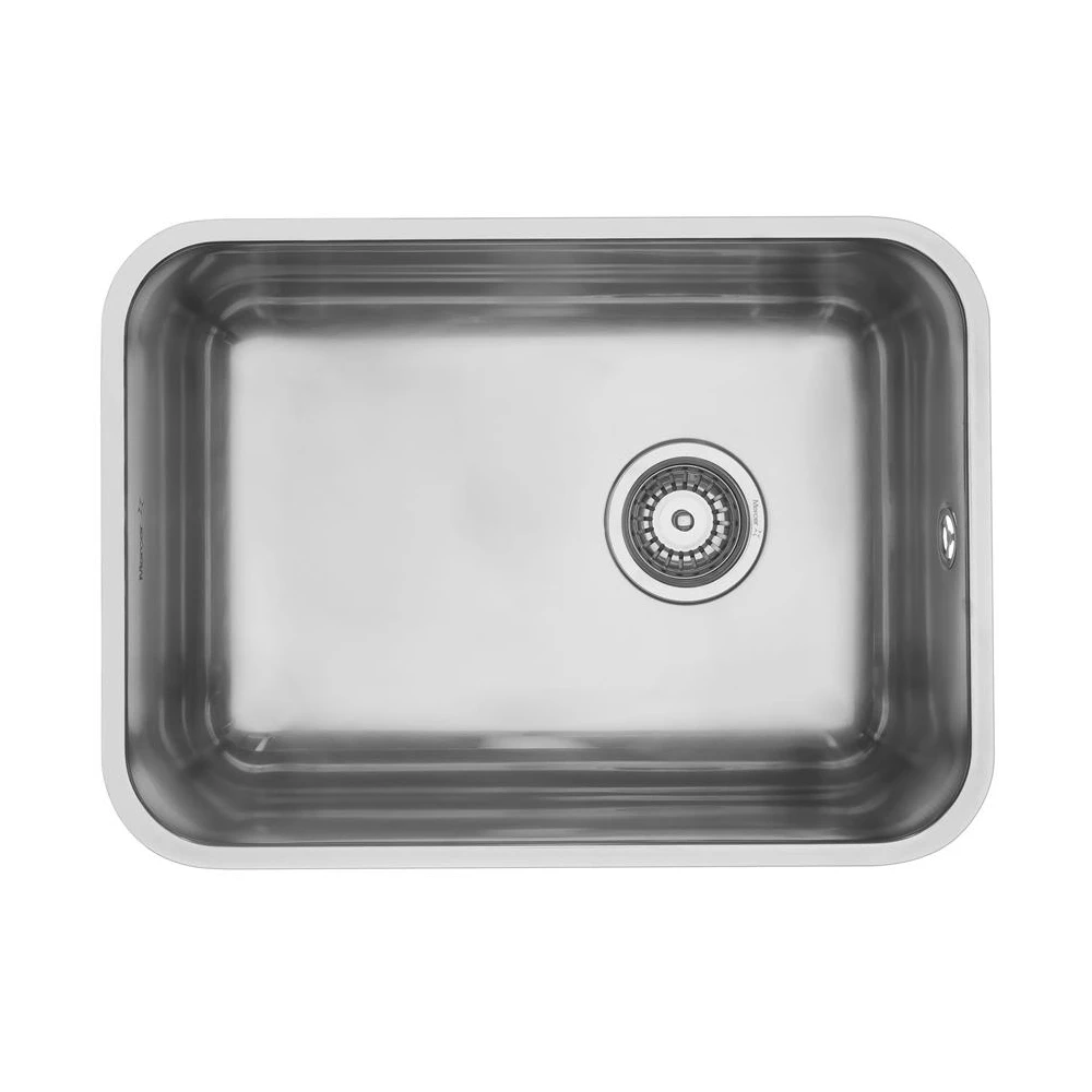 MERCER EC108 RIVA SINGLE BOWL TOP AND UNDER MOUNT WITH & WITHOUT OVERFLOW 304 & 316