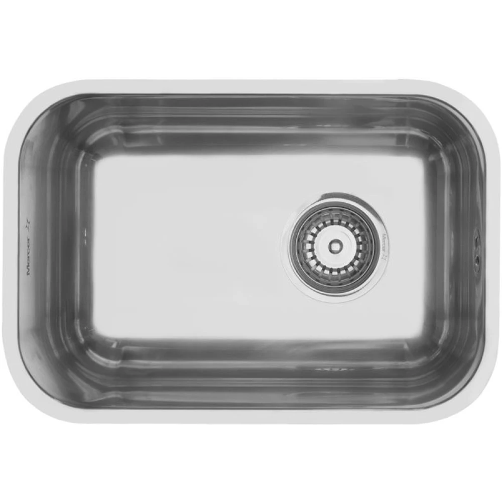 MERCER EC109 TERZO SINGLE BOWL TOP MOUNT AND UNDER MOUNT NO OVERFLOW/WITH OVERFLOW 304