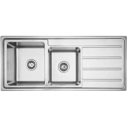 MERCER EVERGLADE EE202L BOWL 1 & 3/4 WITH DRAINER  ( ON LEFTAND RIGHT)