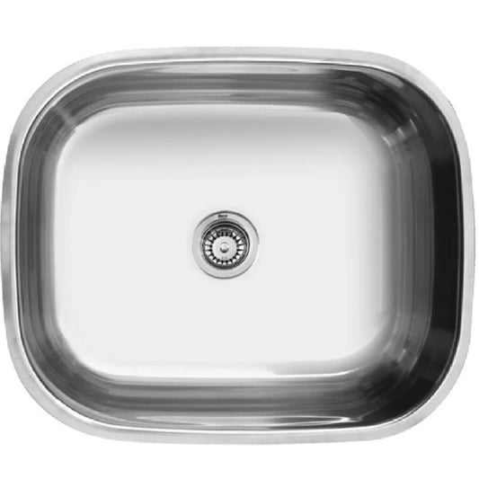 MERCER EL102 QUESTO LAUNDRY BOWL TOP MOUNT,UNDER MOUNT AND WELD IN NO OVERFLOW & WITH OVERFLOW