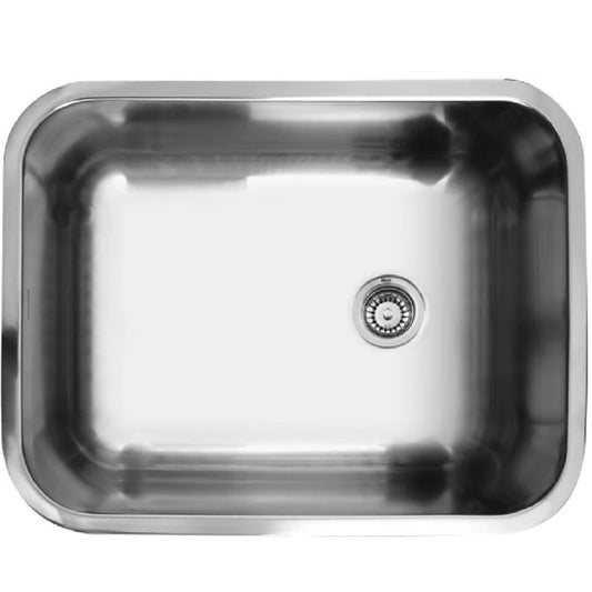 MERCER EL103 GRANDE LAUNDRY BOWL TOP MOUNT AND  UNDER MOUNT WITH & WITHOUT OVERFLOW 304 & 316