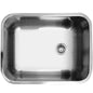 MERCER EL104 GRANDE MAX LAUNDRY BOWL TOP MOUNT AND UNDER MOUNT WITH & WITHOUT OVERFLOW 304 & 316