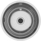 MERCER ER104 NOVE ROUND SINGLE BOWL TOP MOUNT AND  UNDER MOUNT WITH & WITHOUT OVERFLOW 304 & 316
