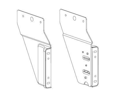 Tanova Easy Mount Basic Soft Close Pull Out Kitchen Bins -300mm 400mm and 450mm Cabinets Handle & Drawer Models