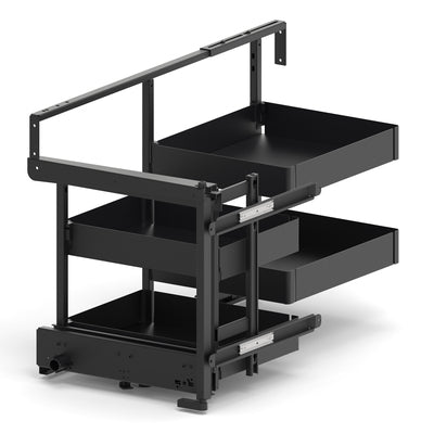 Hettich Germany Goro 200/400, corner unit swivel pull-out, all inclusive set