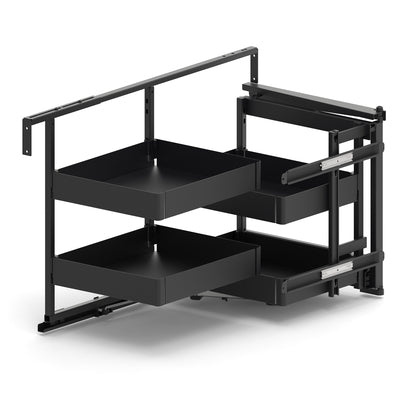 Hettich Germany Goro 200/400, corner unit swivel pull-out, all inclusive set