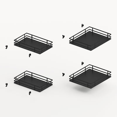 Hettich Germany Goro 200/400, corner unit swivel pull-out, all inclusive set