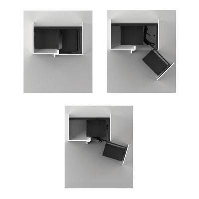 Hettich Germany Goro 200/400, corner unit swivel pull-out, all inclusive set