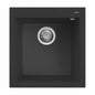 BURNS & FERALL ELLECI  QUADRA UNDERMOUNT 102  & TOPMOUNT 102- BLACK, WHITE &  ALUMINIUM
