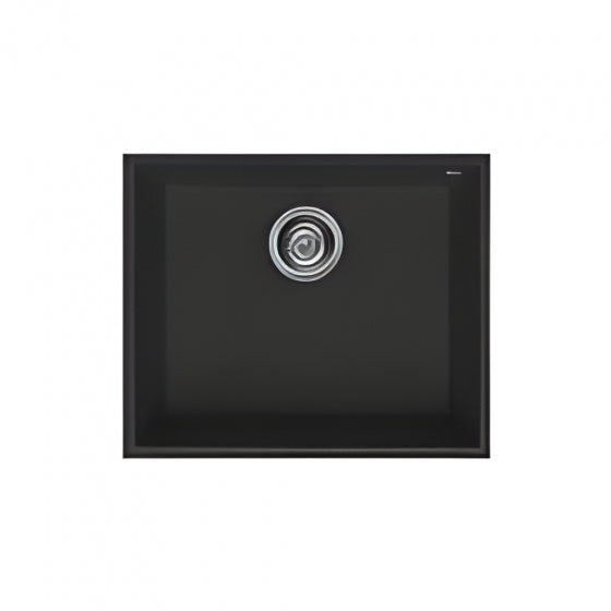 BURNS & FERALL ELLECI  QUADRA UNDERMOUNT 105 & TOPMOUNT 105 - BLACK, WHITE &  ALUMINIUM