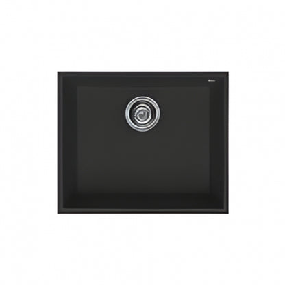 BURNS & FERALL ELLECI  QUADRA UNDERMOUNT 105 & TOPMOUNT 105 - BLACK, WHITE &  ALUMINIUM