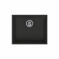 BURNS & FERALL ELLECI  QUADRA UNDERMOUNT 105 & TOPMOUNT 105 - BLACK, WHITE &  ALUMINIUM