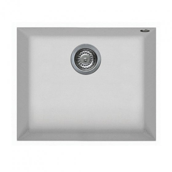 BURNS & FERALL ELLECI  QUADRA UNDERMOUNT 105 & TOPMOUNT 105 - BLACK, WHITE &  ALUMINIUM