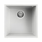 BURNS & FERALL ELKQ102 ELLECI  KERATEC SINKS UNDERMOUNT 102 SINGLE BOWL - BLACK & WHITE