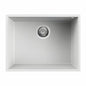 BURNS & FERALL ELKQ110 ELLECI  KERATEC SINKS UNDERMOUNT 110 SINGLE BOWL - BLACK & WHITE