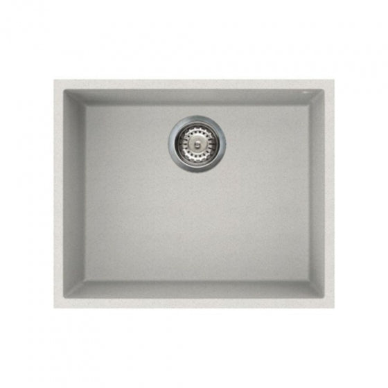 BURNS & FERALL ELLECI  QUADRA UNDERMOUNT 105 & TOPMOUNT 105 - BLACK, WHITE &  ALUMINIUM