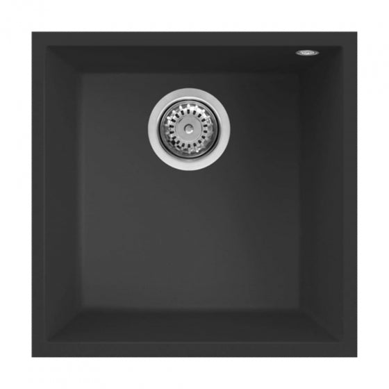 BURNS & FERALL ELLECI  QUADRA UNDERMOUNT 102  & TOPMOUNT 102- BLACK, WHITE &  ALUMINIUM