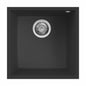 BURNS & FERALL ELLECI  QUADRA UNDERMOUNT 102  & TOPMOUNT 102- BLACK, WHITE &  ALUMINIUM