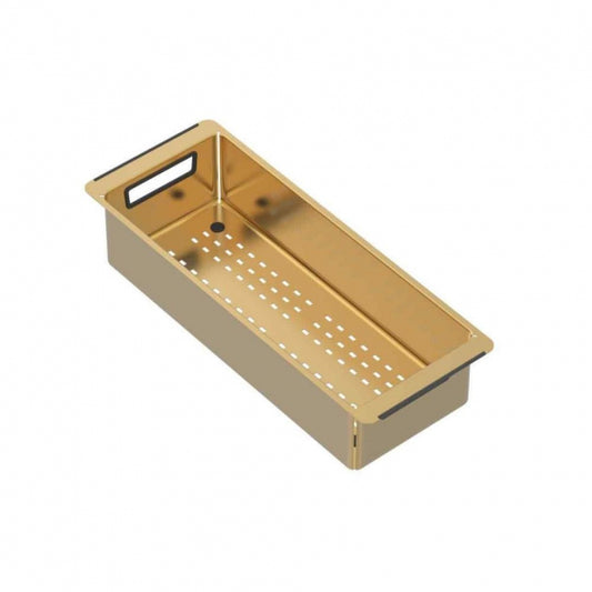 BURNS & FERALL ZOMODO MATCHING PVD COLANDER -BLACK PEARL,EUREKA GOLD AND RIO BRONZE