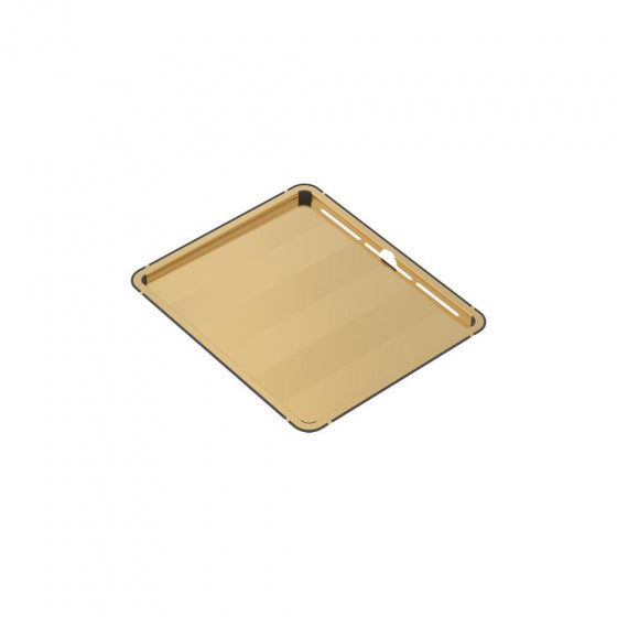 BURNS & FERALL ZOMODO PVD COLOUR STEEL DRAINER TRAY 10MM RADIUS - BLACK PEARL ,EUREKA GOLD & RIO BRONZE