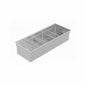 BURNS & FERALL ZOMODO IQN400T INTEGRATO Q TRIPLE BOWL SINK 40/20/40 STAINLESS STEEL WITH ACCESSORIES