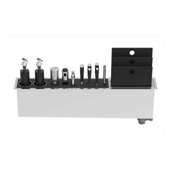 BURNS & FERALL ZOMODO PNQ PANAMA BOUTIQUE Q PREP STATION 900MM & 1200MM STAINLESS STEEL