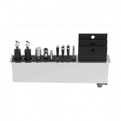 BURNS & FERALL ZOMODO PNQ PANAMA BOUTIQUE Q PREP STATION 900MM & 1200MM STAINLESS STEEL