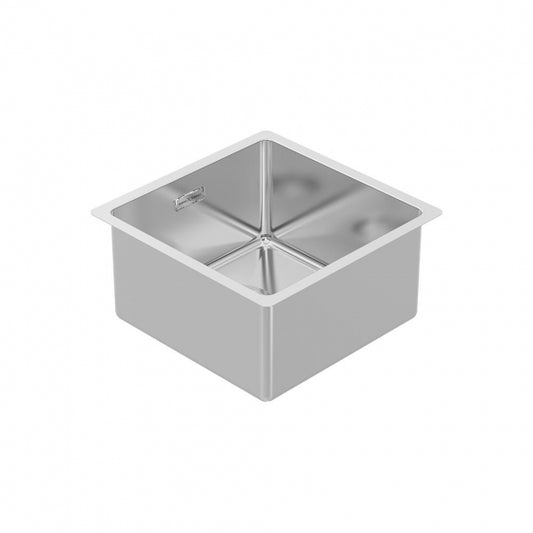 BURNS & FERALL BDM360  DESIGNER 360 R15 SINGLE FABRICATED BOWL 320 X 320 X 160MM  WASTE & OVERFLOW  1.2MM STAINLESS STEEL
