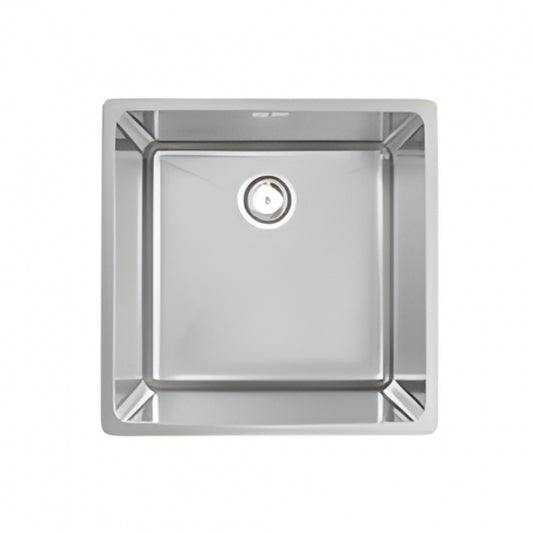 BURNS & FERALL  BFL490R25 DESIGNER 490 R25 LAUNDRY TUB  SINGLE BOWL 450MM X 450MM X 300MM 1.2MM STAINLESS STEEL
