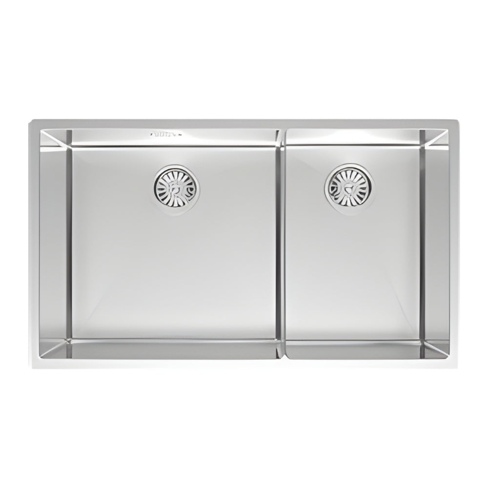 BURNS & FERALL DESIGNER CAB450 CAYMAN SERIES 450MM DOUBLE BOWL 304 STAINLESS STEEL LEFT/RIGHT
