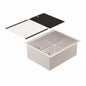 BURNS & FERALL PREP-CENTRE SINGLE BOWL 400MM & 500MM WITH INTEGRATED CHOPPING BOARD AND ROLLER MAT