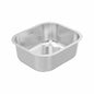 BURNS & FERALL CLASSIC SINGLE BOWL 375x317x150MM  90MM WASTE HOLE WITH  OVERFLOW & WITHOUT OVERFLOW