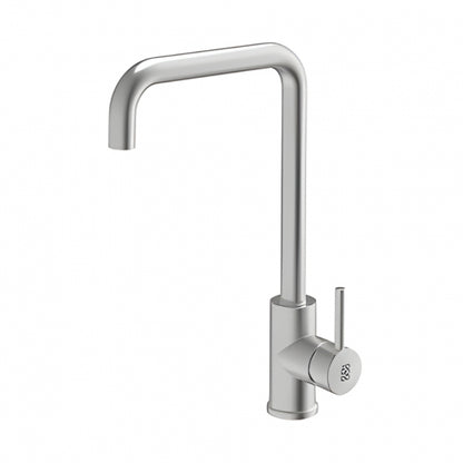 BURNS & FERALL ZOMODO PEARLARC DELTA11 SWIVEL SPOUT - POLISHED STAINLESS STEEL & BRUSHED STAINLESS STEEL