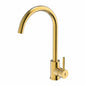 BURNS & FERALL ZOMODO PEARLARC SWIVEL SPOUT GOOSE NECK TAP - AVAILABLE IN 3 COLOURS : BLACK PEARL ,EUREKA GOLD & RIO BRONZE