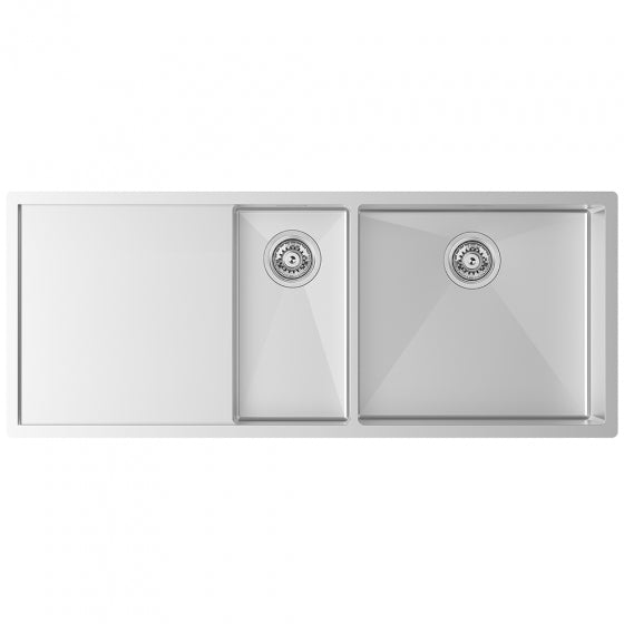 BURNS & FERALL DESIGNER ZOMODO STRATUS INSERT STB180 DOUBLE BOWL WITH DRAINER TRAY LEFT RIGHT