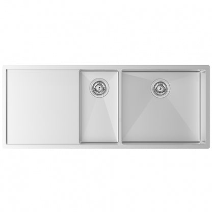 BURNS & FERALL DESIGNER ZOMODO STRATUS INSERT STB180 DOUBLE BOWL WITH DRAINER TRAY LEFT RIGHT