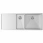 BURNS & FERALL DESIGNER ZOMODO STRATUS INSERT STB180 DOUBLE BOWL WITH DRAINER TRAY LEFT RIGHT