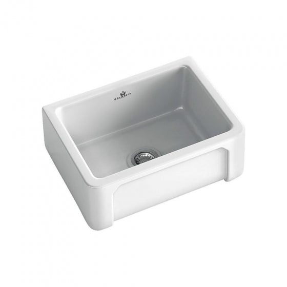 BURNS & FERALL CHAMBORD HENRI I FIRECLAY SINGLE BUTLERY SINK WITH ALCOVE FASCIA
