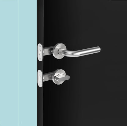 JNF Reversible Magnetic Silent Latch & Bathroom Latch ( 60mm ) Stainless Steel