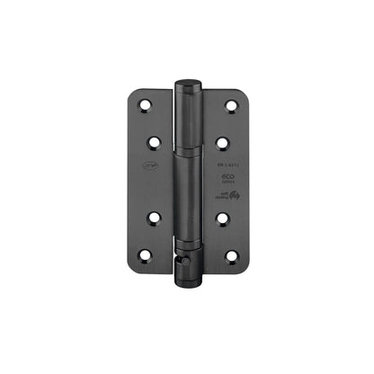 IN.05.040 Spring Hinge Soft Close Finish: Stainless Steel/ Titanium Black
