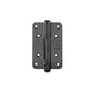 IN.05.040 Spring Hinge Soft Close Finish: Stainless Steel/ Titanium Black