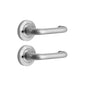 MILES NELSON COMMERCIAL KO INTERGRATED PRIVACY SET INCLUDING LATCH DIE-CAST 90 LEVER ROUND ROSE SC 60MM BACKSET – SATIN CHROME