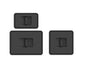 Tanova Pull Out Kitchen Bin Bucket Lids 6L/8L/10L/12L/15L/18L/24L Charcoal and White
